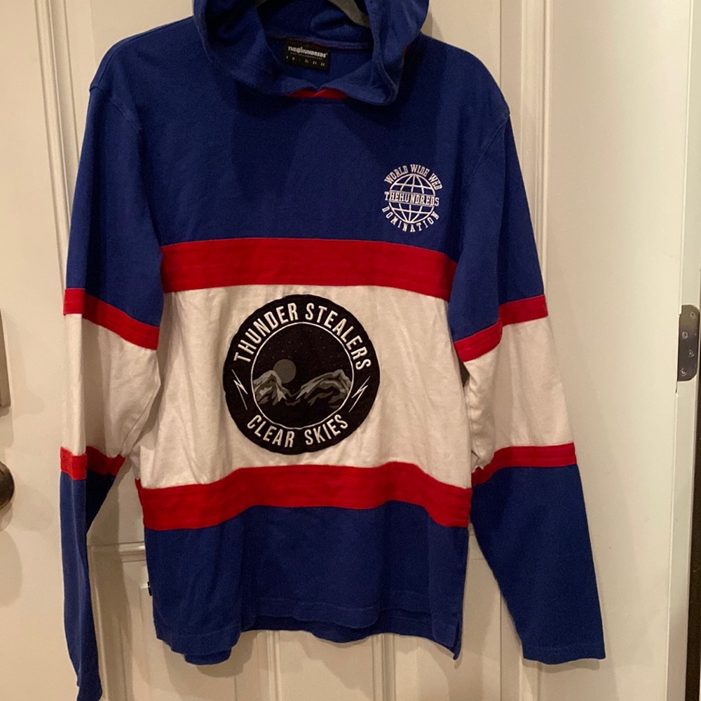 large hooded the hundreds lightweight sweatshirt